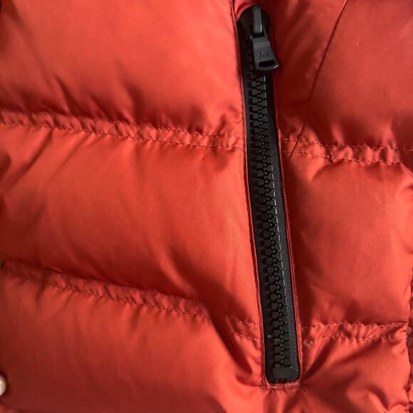 Michael Kors Men’s Rust Orange Puffer Jacket M - Picture 9 of 12